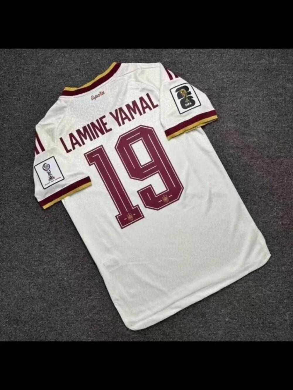 Adidas Spain Lamine Yamal #19 Soccer Jersey NWT